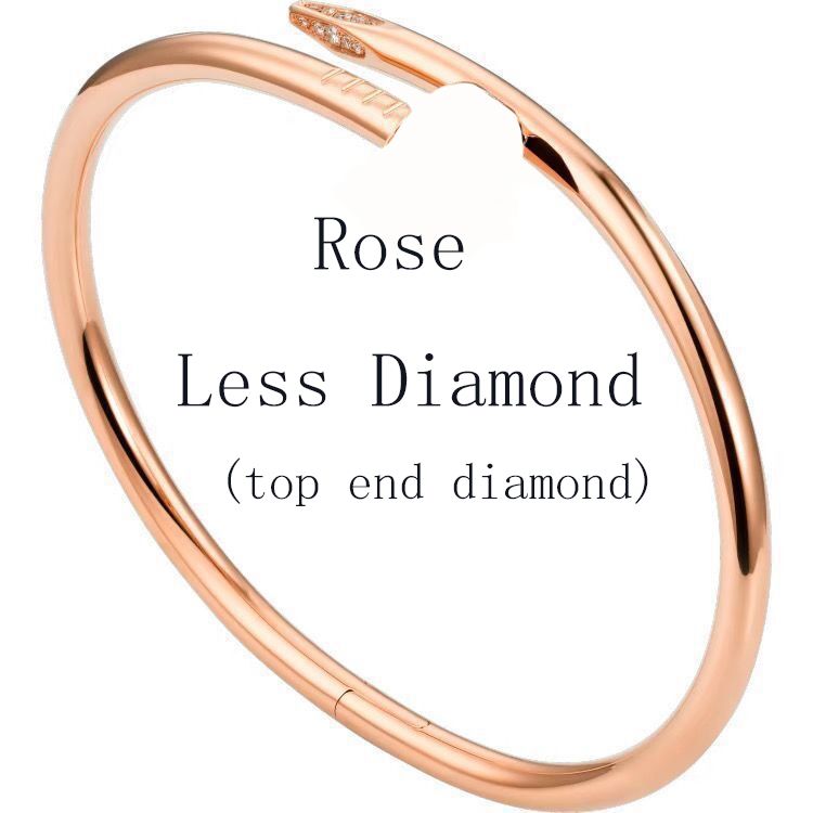 Rose + moins de diamant