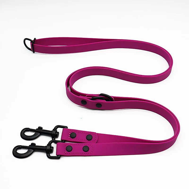 色：紫色のPVC Dog Leash