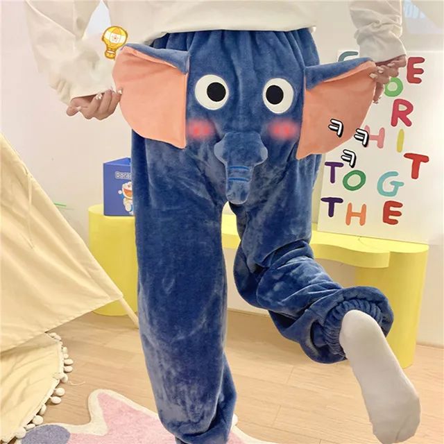 Pantaloni elefante blu scuro