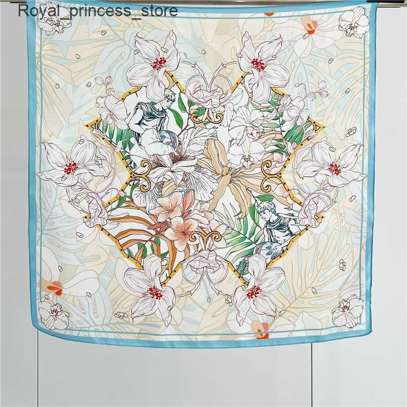 Square Silk Scarf 1