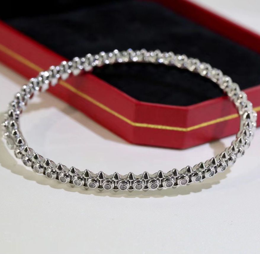 Bracciale in argento (diamante