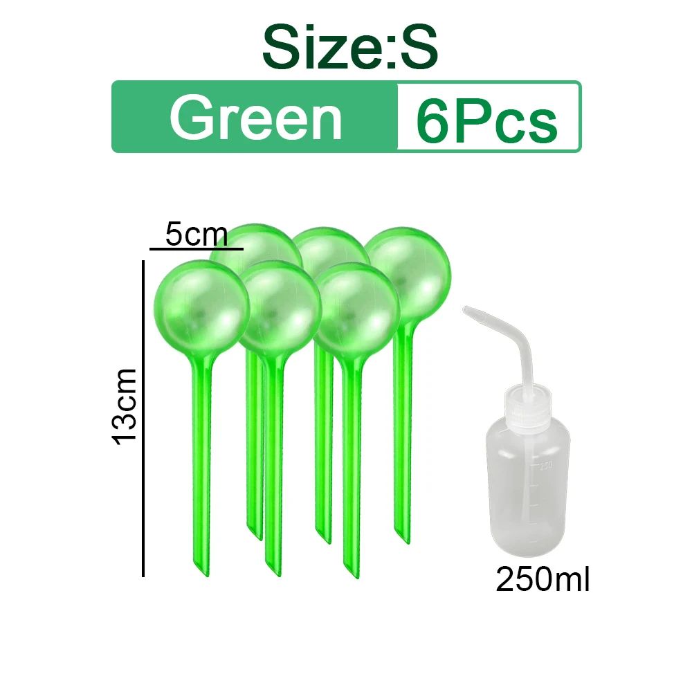 6 PCS S Green