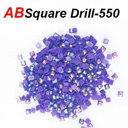 Color:AB Square Drill 550