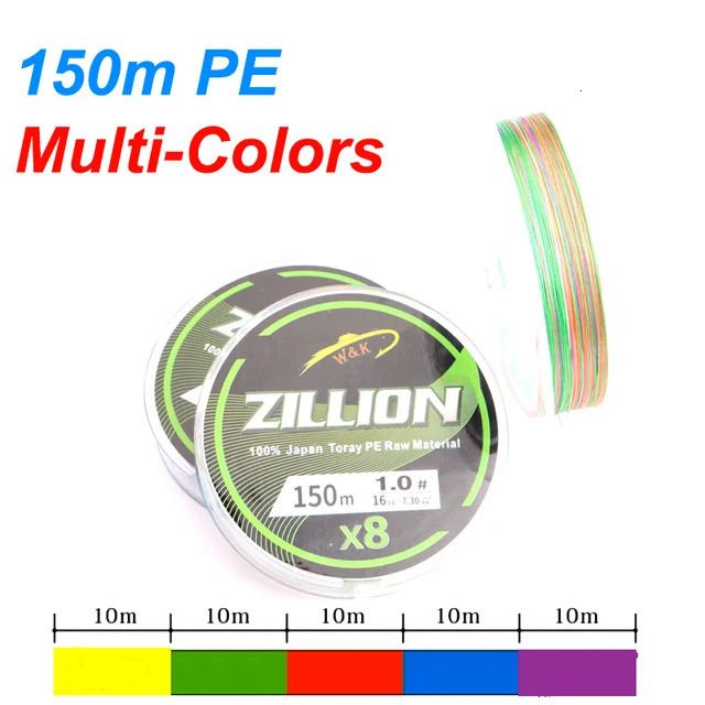 Multi Color-No.0.8--13lb-Mainline