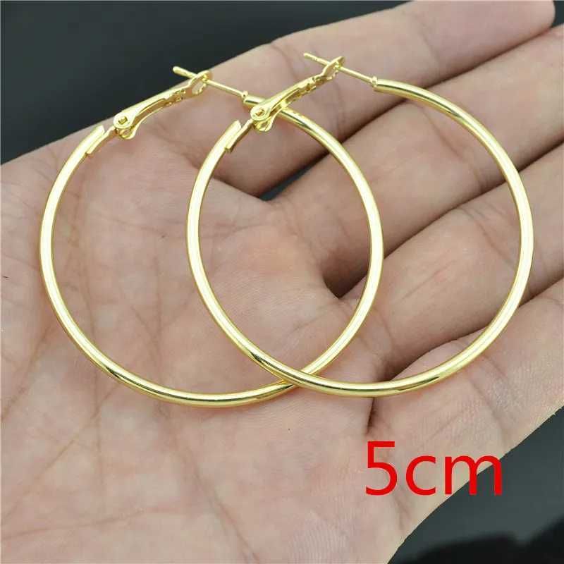 Gold Earrings 5cm