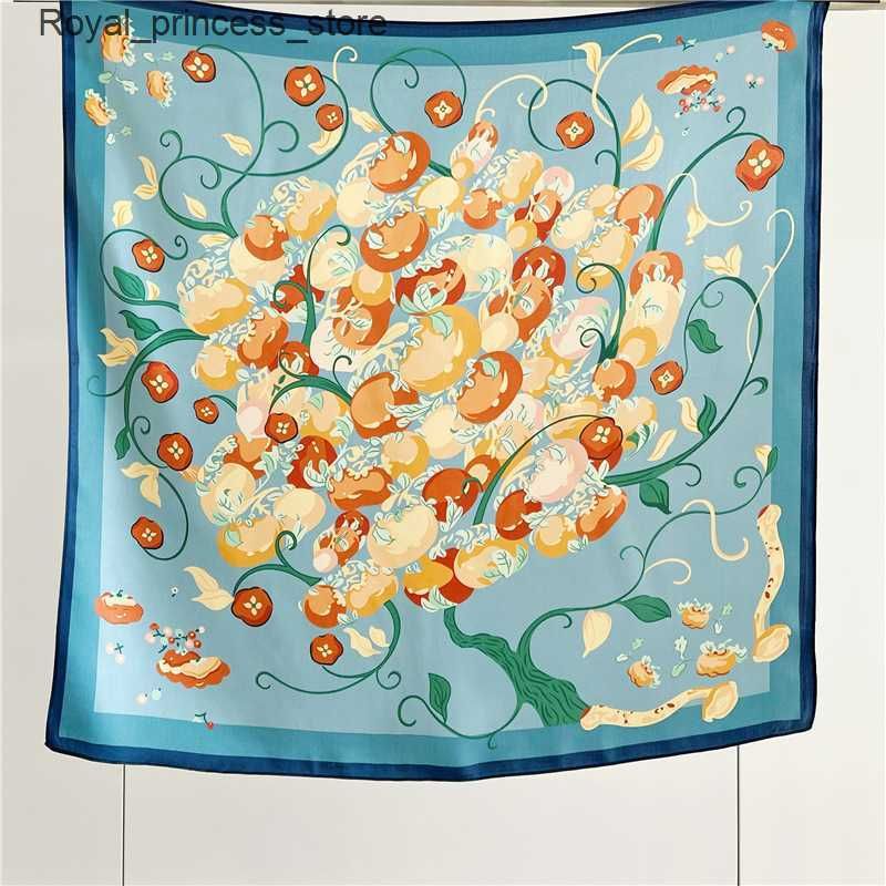 Square Silk Scarf 8