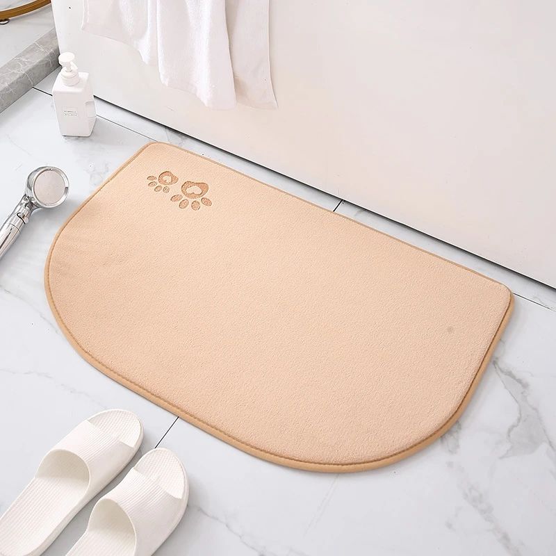 Couleur : tapis de bain Camel-B.