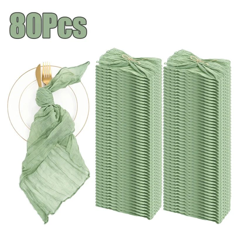 80pcs Sage Green