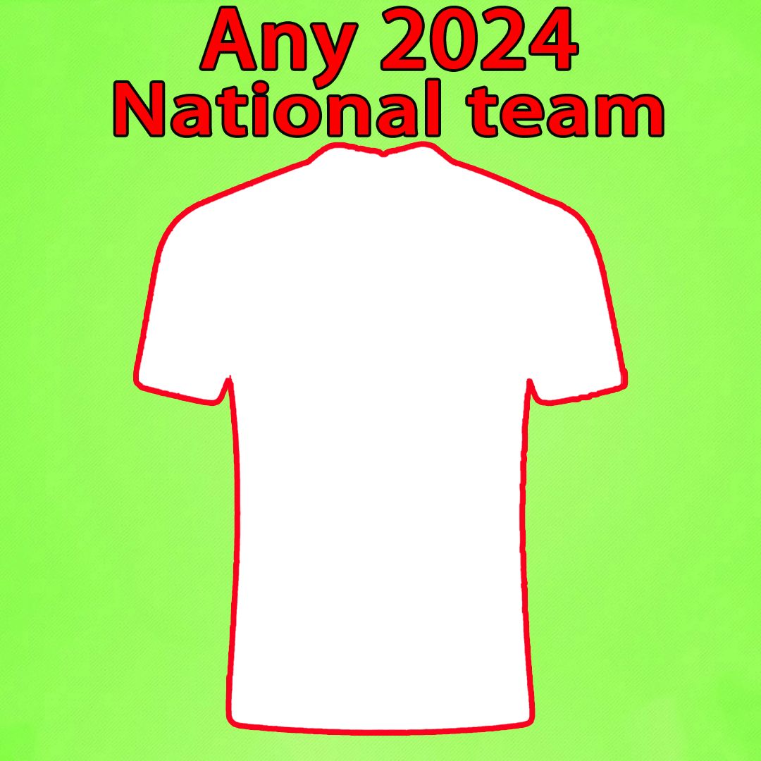 Any 2024 national team jersey