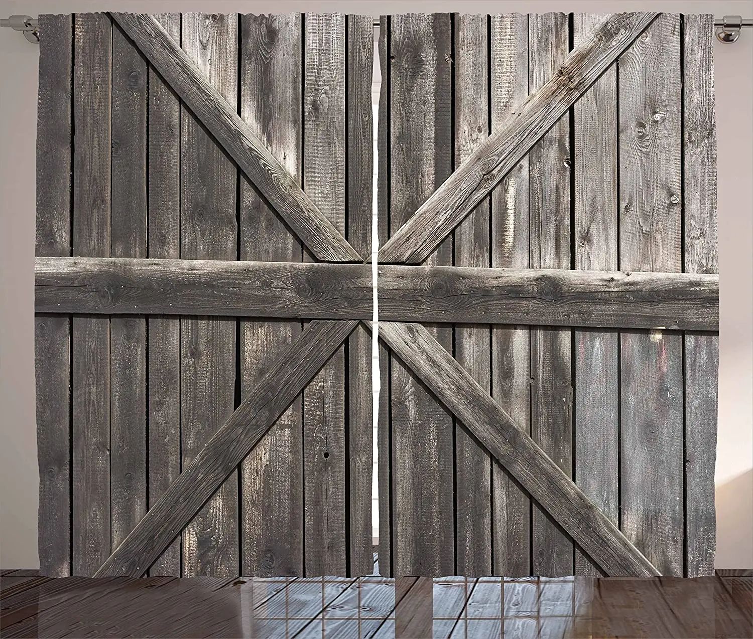 Kolor: stare drewniane drzwi