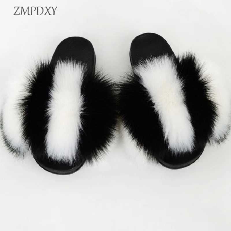 Faux Fur Slides._16