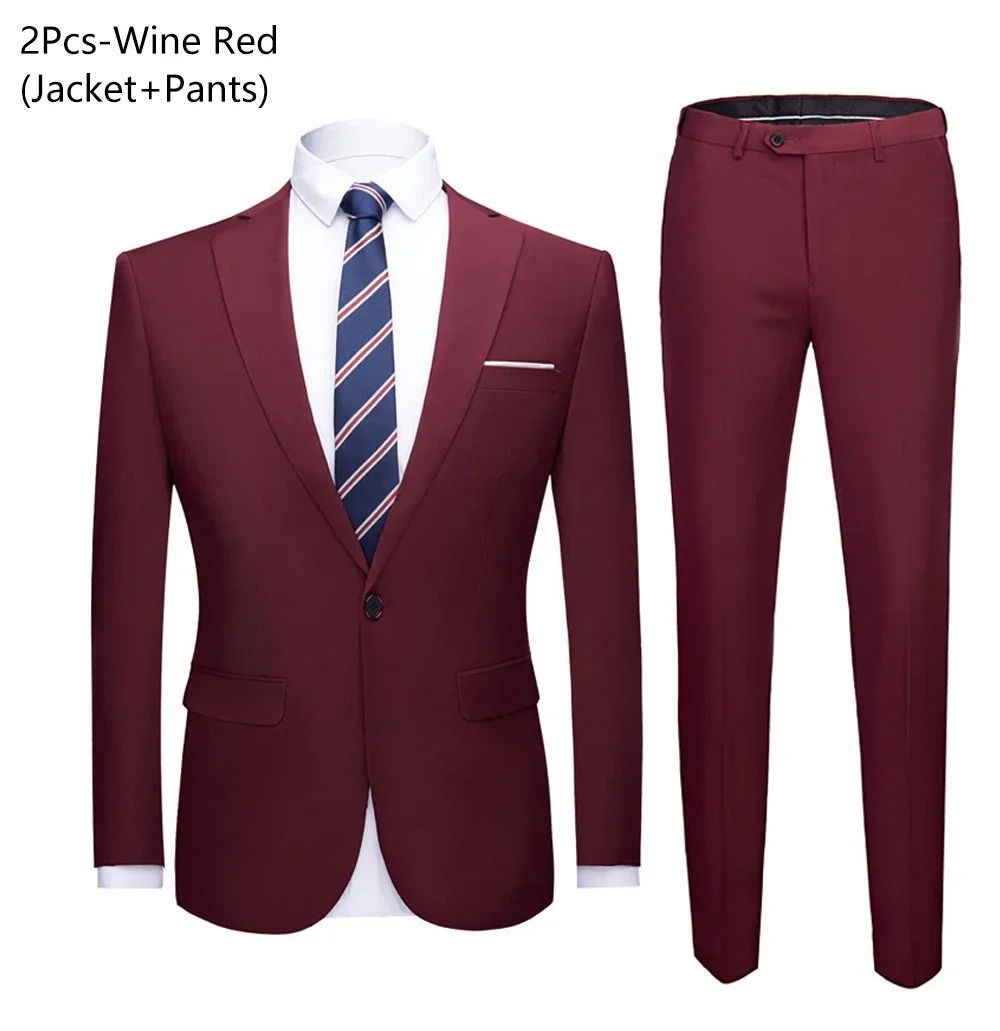 Red 2piece Suit