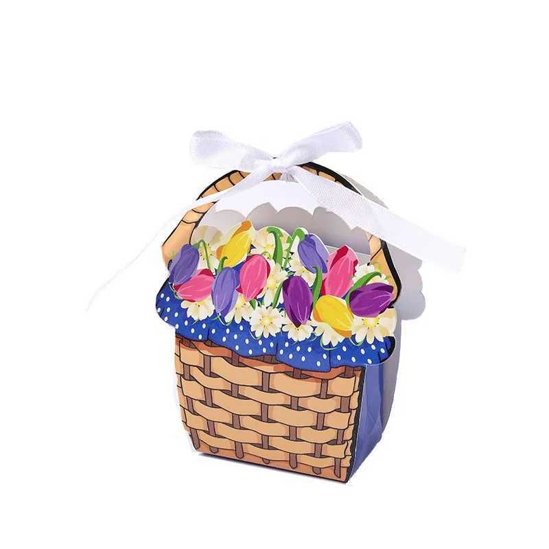 Cesta de flores-50pcs-3,5x7,5x11cm