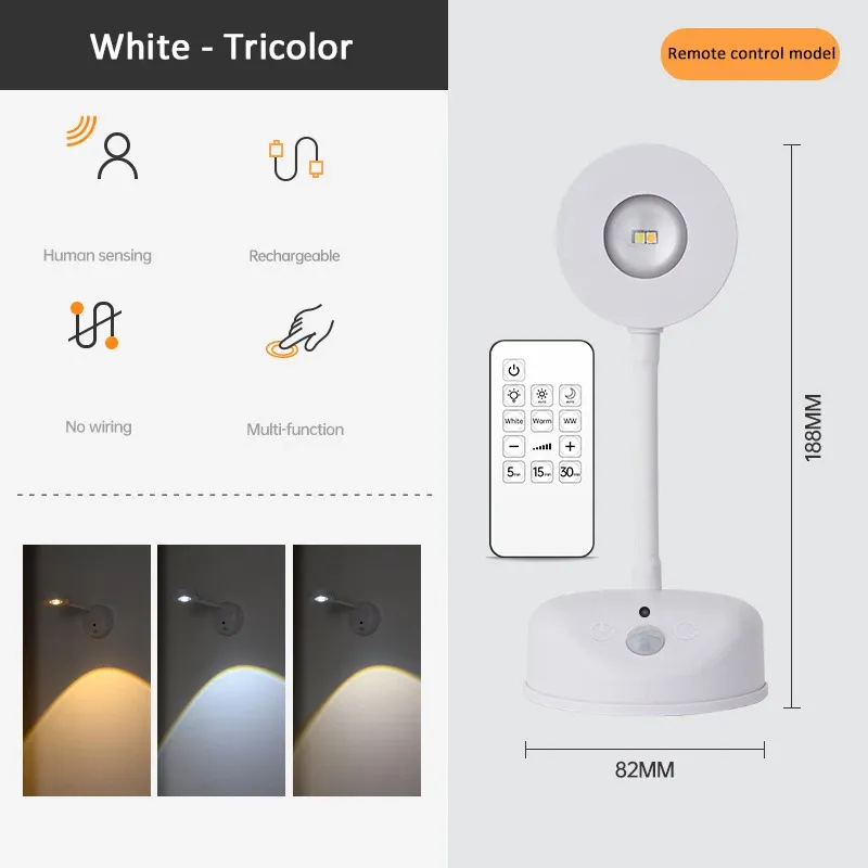 3 Color dimming Remote control-white