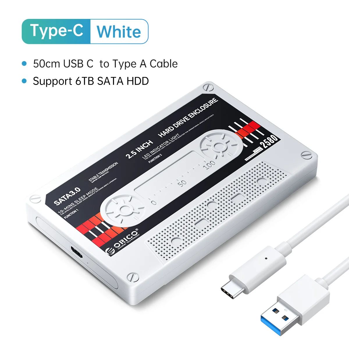 Color:Type-C White