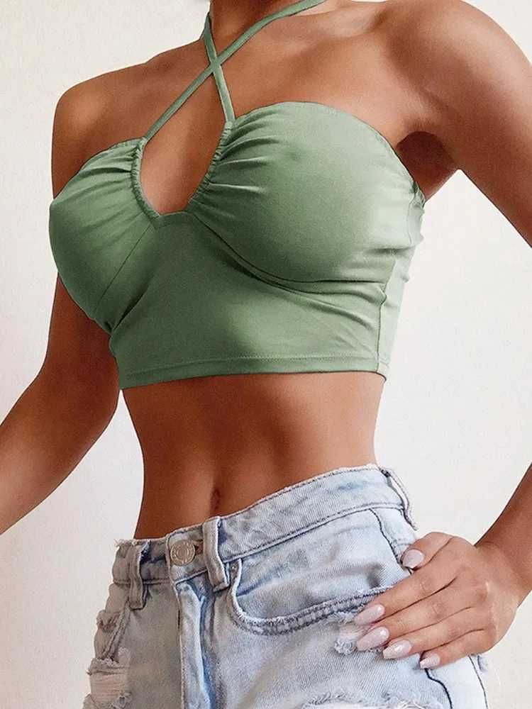 Womens Green Top