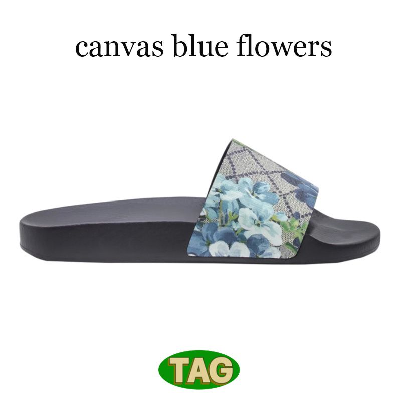 02 Canvas Blue Flowers