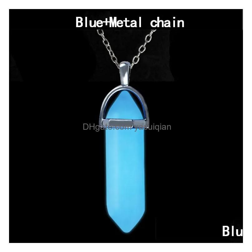 Blue+Metal Chain