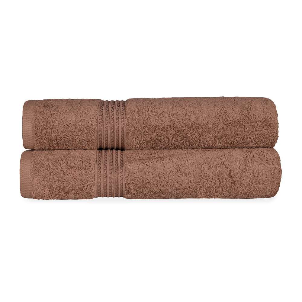 Mocha-Bath Sheet (2-Pack)