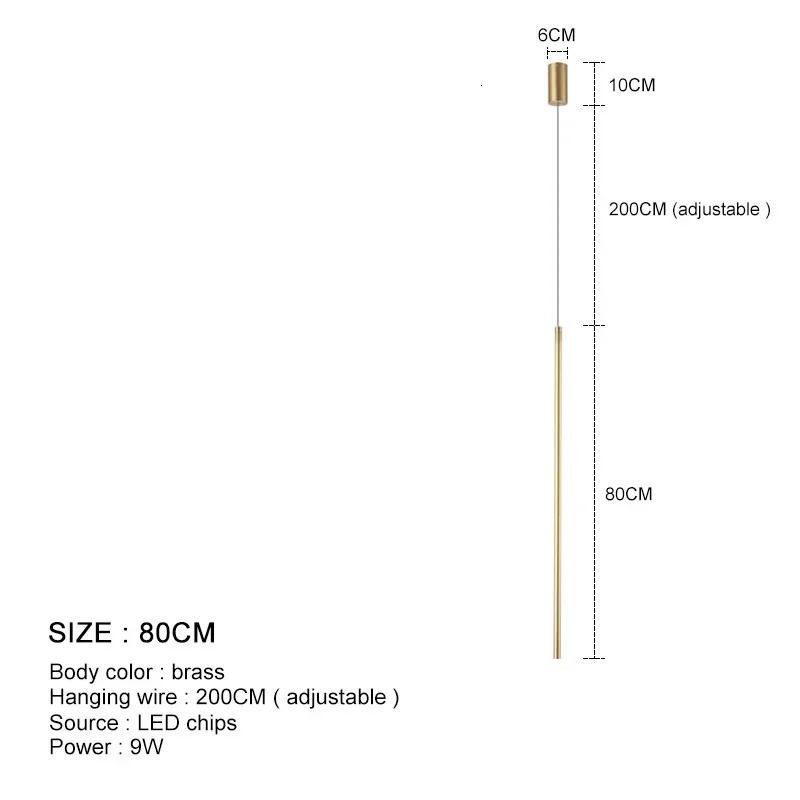 Laiton 80cm-Gradation avec Rc