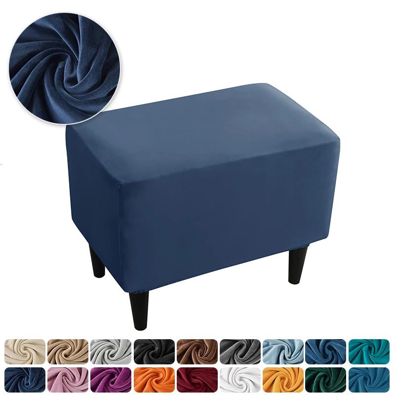 Couverture de tabouret NavyBlue