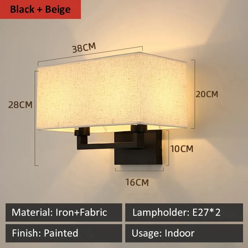 Luz Neutra 7W Preto Bege