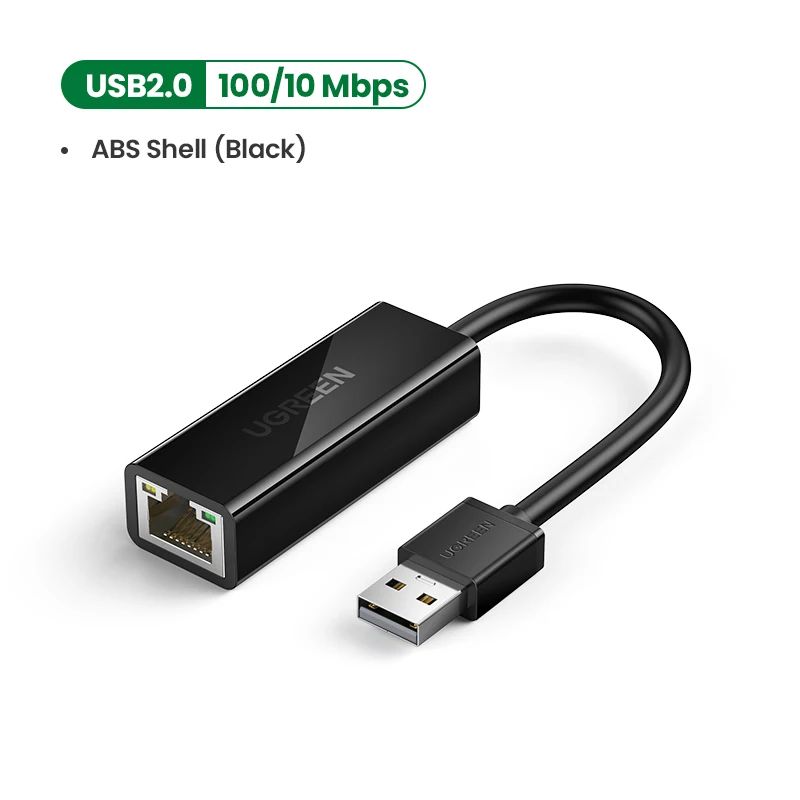 Kleur: 100Mbps-ABS Zwart