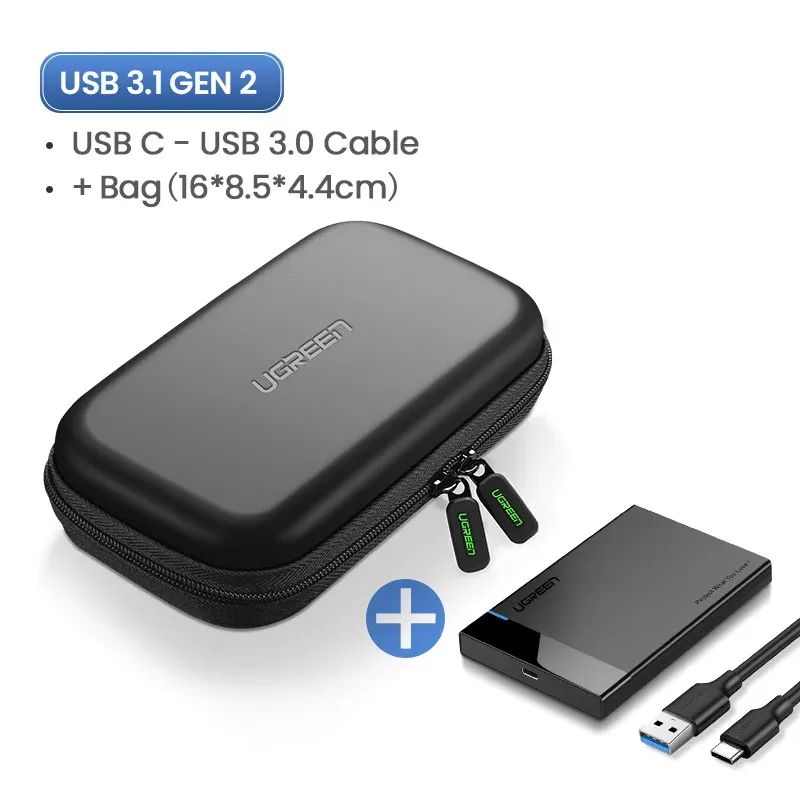 Colore:USB C - Borsa per HDD