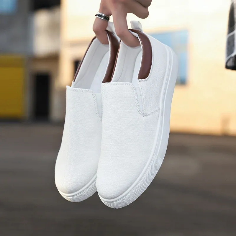 White Slip-on