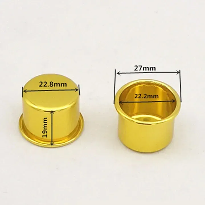 Goud 22,2 mm 10 stuks