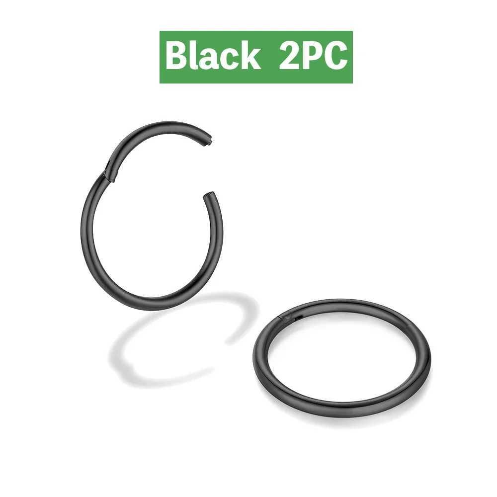 Black 2 Pieces-1.2 (16g) x 12mm