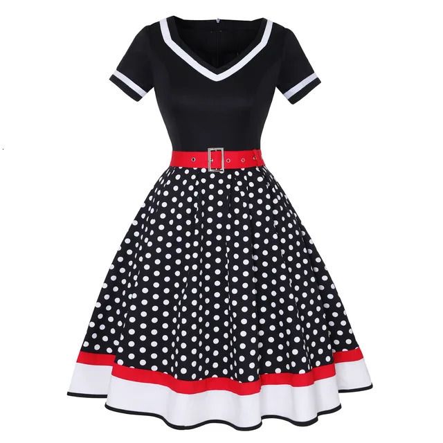 Dot Dress Red