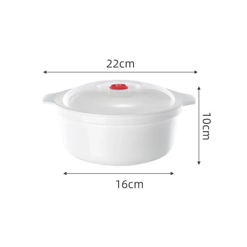 White CHINA Medium1600ml