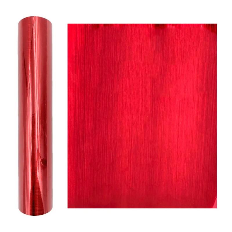 12 cali x 10 cali (30 x 25 cm) szczotkowane czerwone