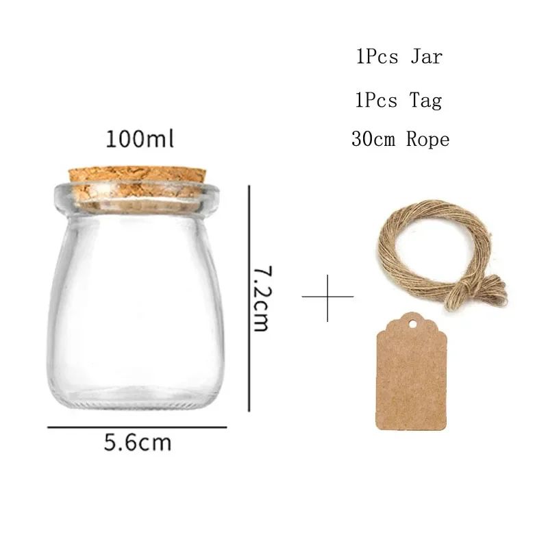 Color:100ml Jar and tags