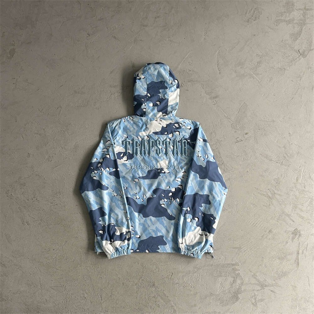 Sky Blue Camouflage Top