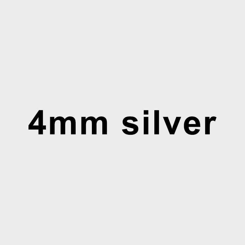 4mm-silver-18 inch (45.72 سم)