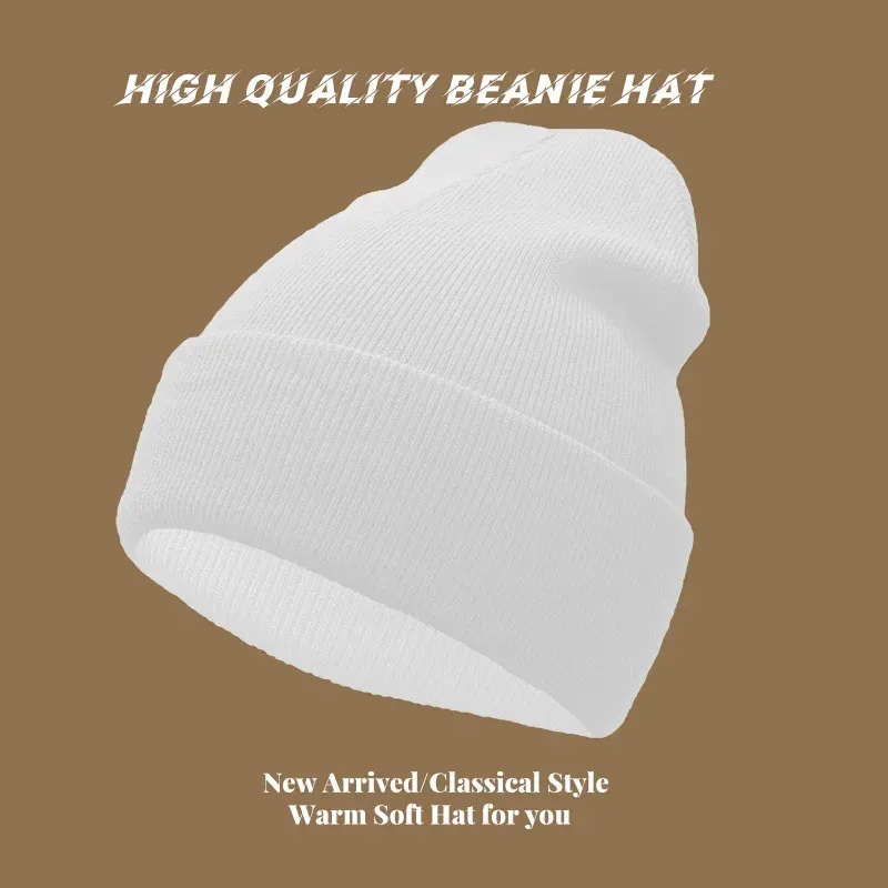 Beanie hats white