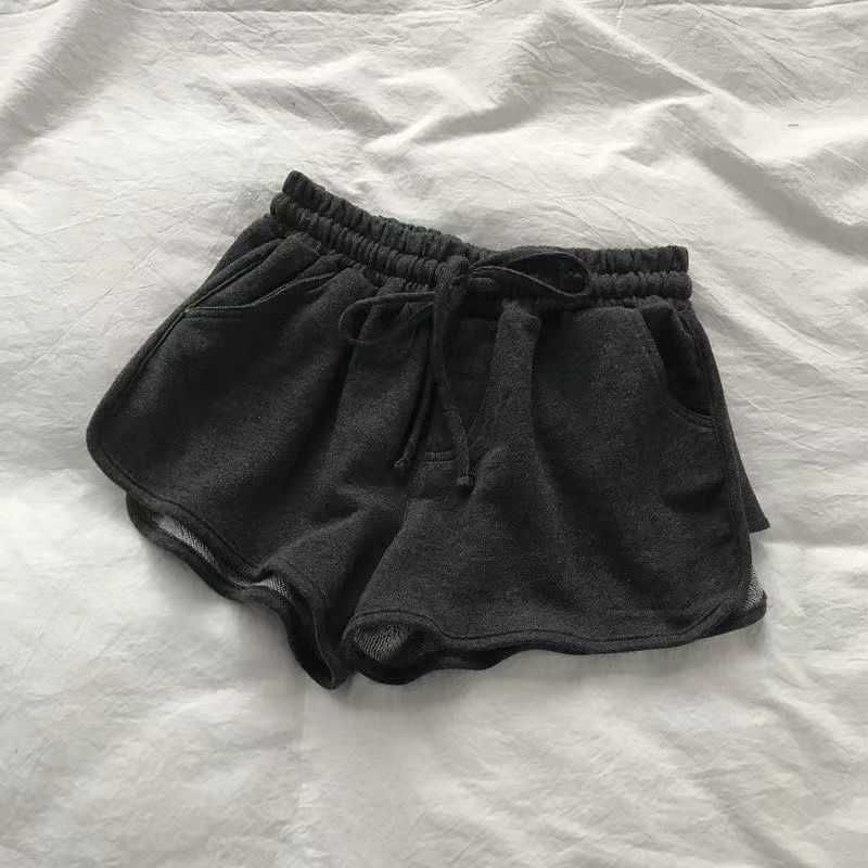 Pocket Hot Pants Dark Gray++