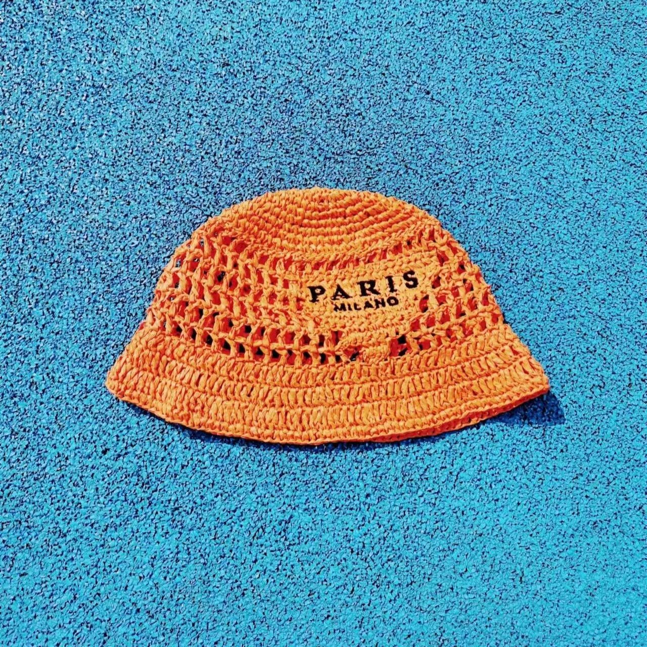 Orange hat