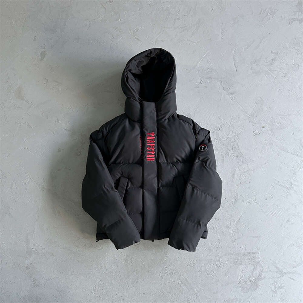 2.0 Red Embroidered Black Jacket