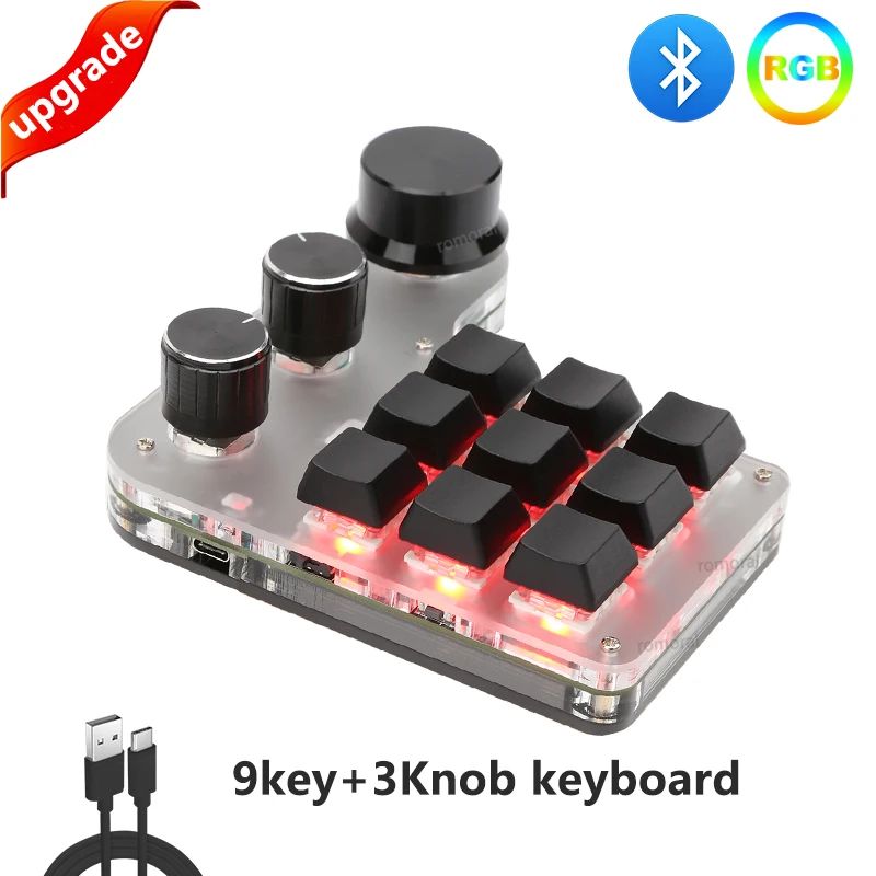 K9-3 Key BT-RGB-Blue Switch