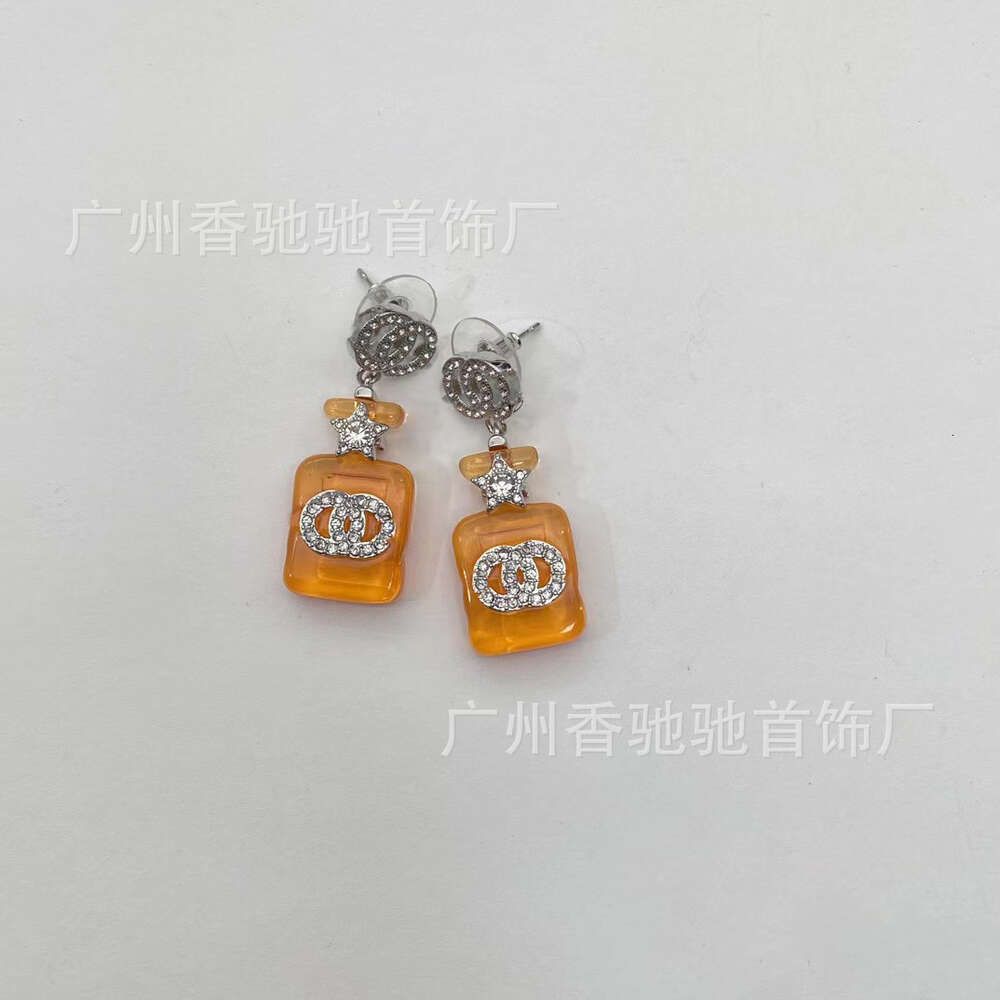 Boucles d'oreilles oranges