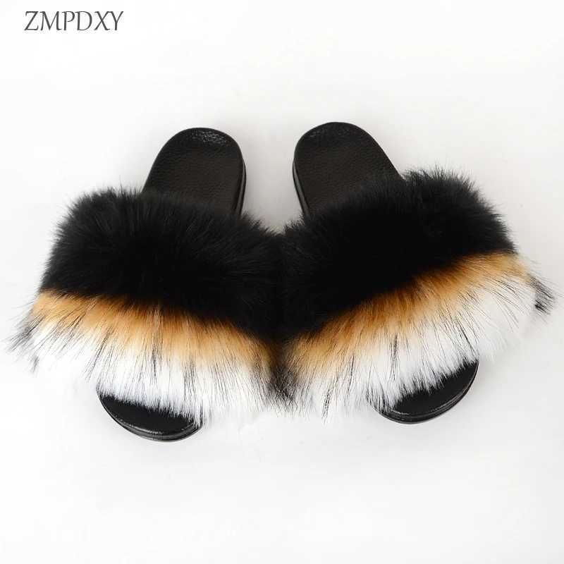 Faux Fur Slides._3