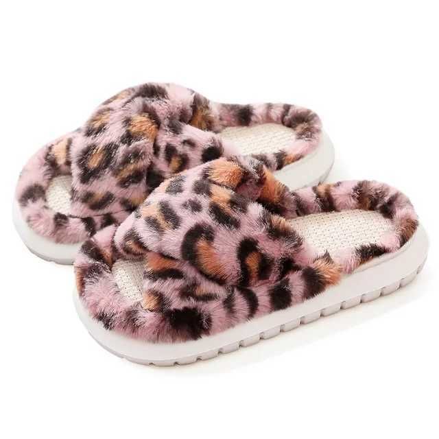 Furry Pink Leopard