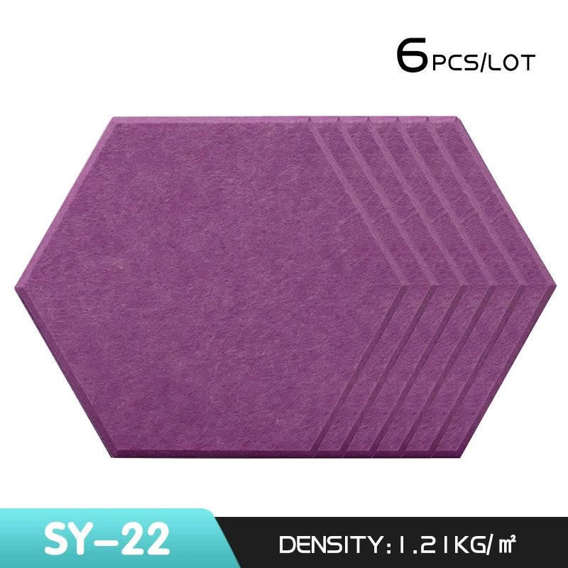 Color:6PCSZH SY22Size:Large Hexagon