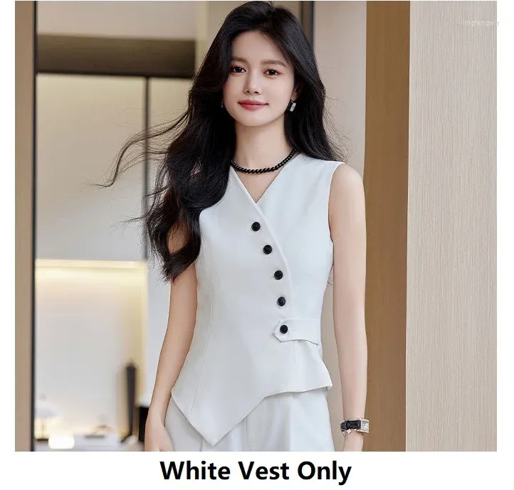 White Vest Coat