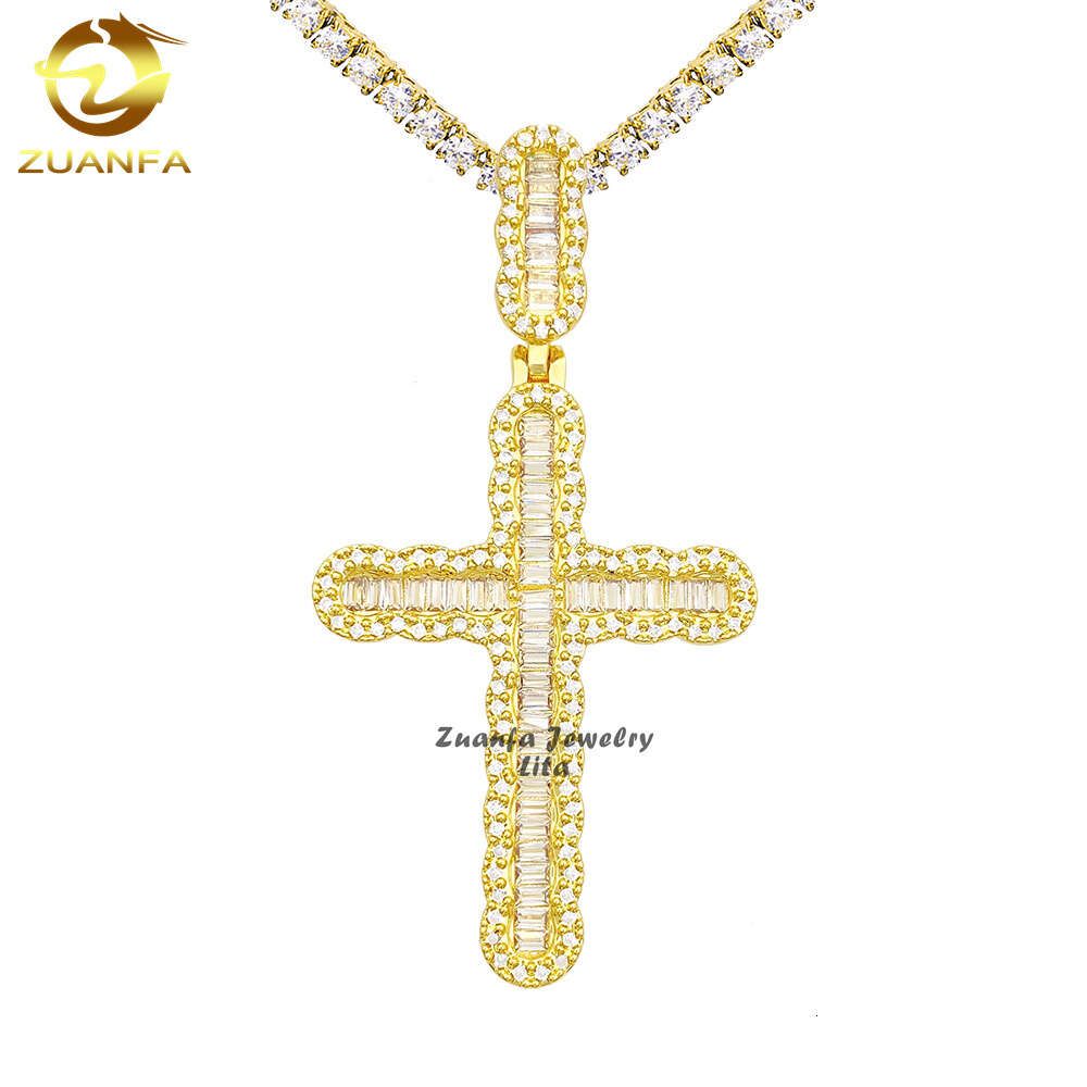 Argent Moissanite-Or Jaune