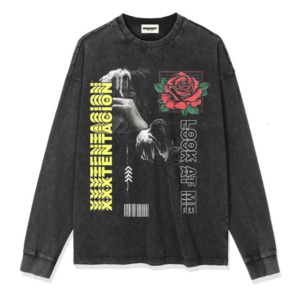 Washed Black Long Sleeves