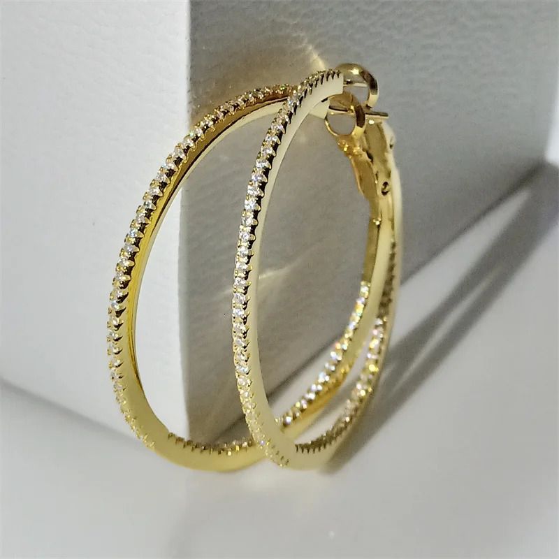 18K Gold White-50 mm